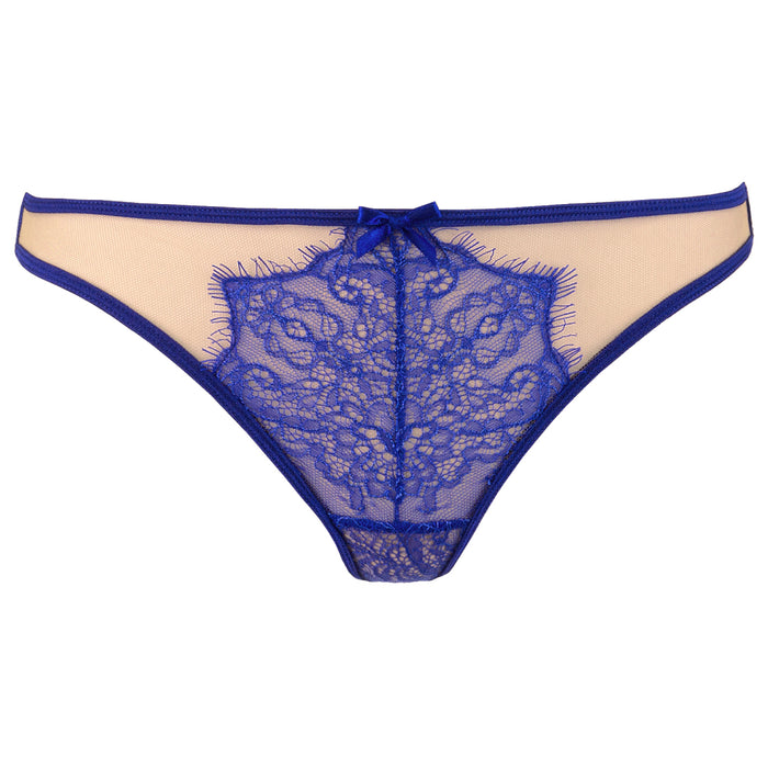 Sexy Strappy Sheer Mesh Lace Thong Panty Axami Summer Love front view
