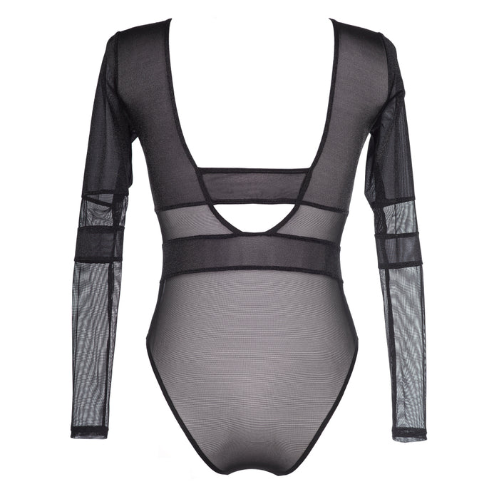 Axami Miami Vibe Sheer Shimmer Mesh Teddy