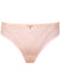 Sheer Mesh Tulle Embroidered Tanga Panty Donna Pink Lingerie
