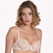 Sexy Sheer Demi Wired Bra Lisca Rose Ivory Lingerie