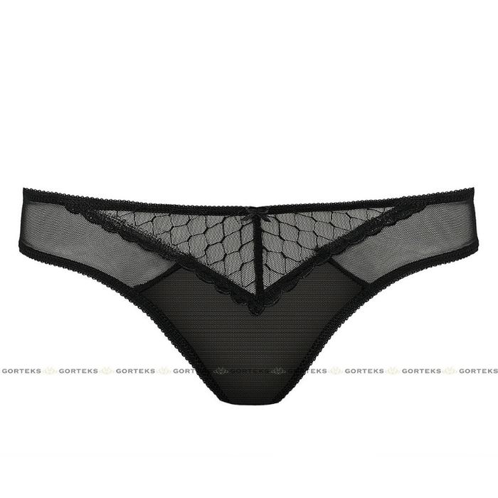 Sheer Mesh Bikini Panty Gorteks Adele Gorteks Lingerie Bikini Panty