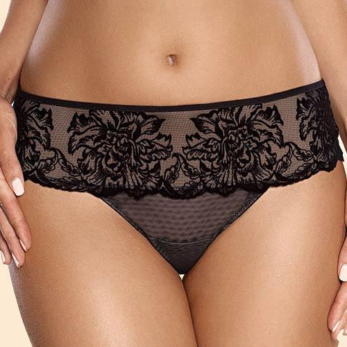 Sheer Mesh Thong Panty Ajour Adagio Ajour Lingerie Thong Panty