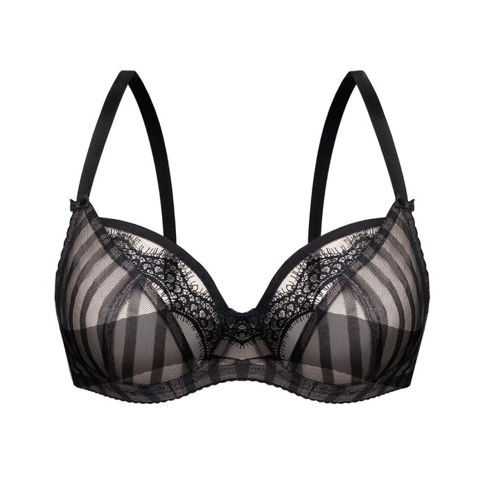 Sheer Soft Full Figure Underwire Bra Stefani